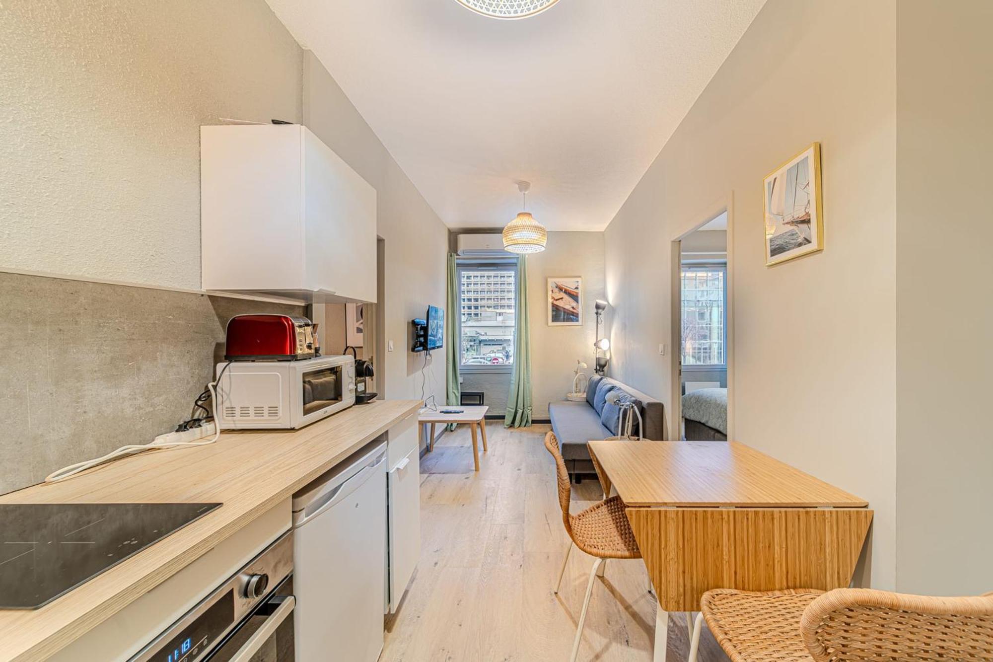 Residence Les Halles - Charming 2-Bedroom Near Bocuse And Part-Dieu リヨン エクステリア 写真